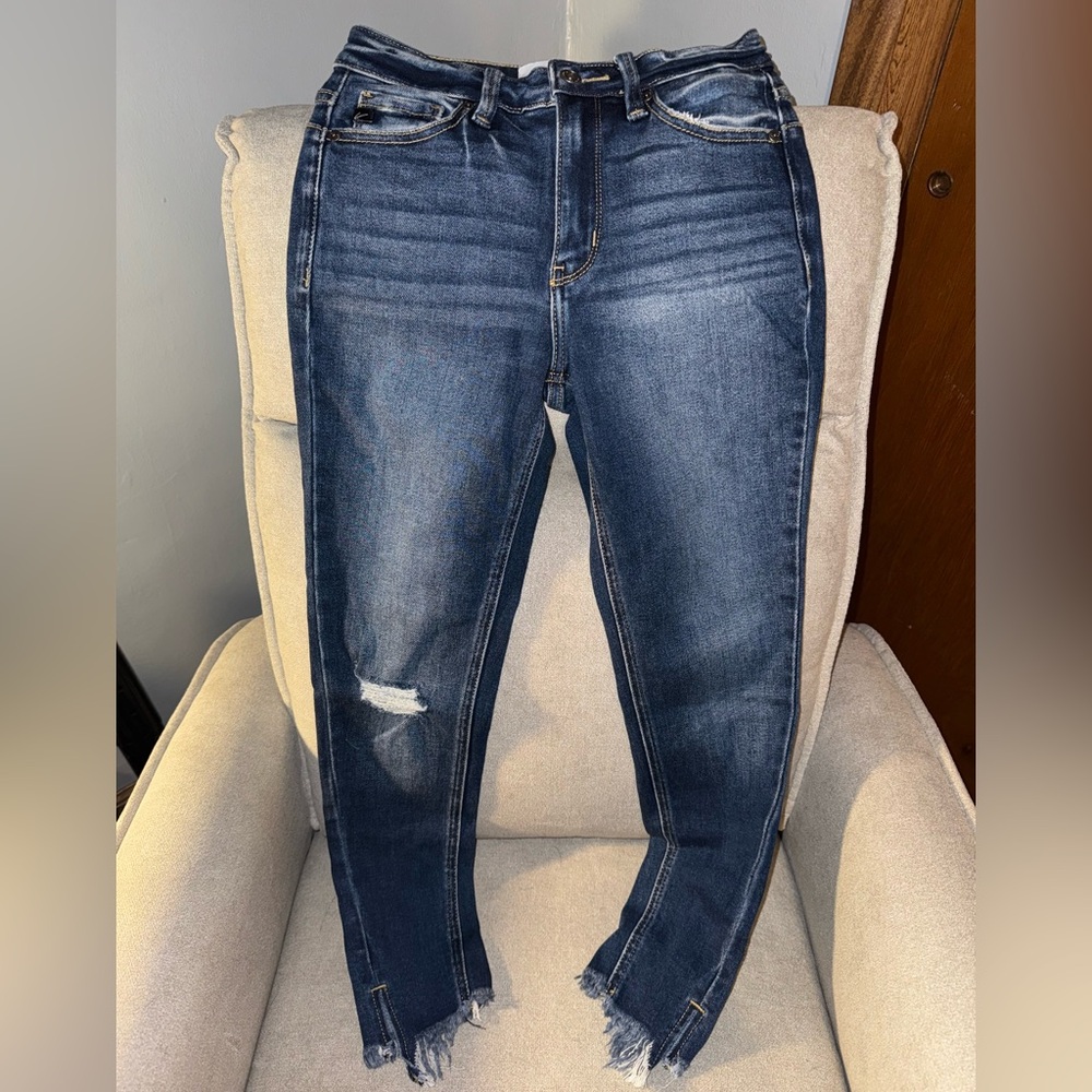 Women's Dark Blue Jeans